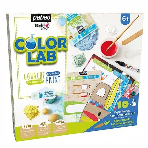 [3167866333806] SET EDUCATIVO COLORLAB LITTLE COLORIST CASE - PEBEO