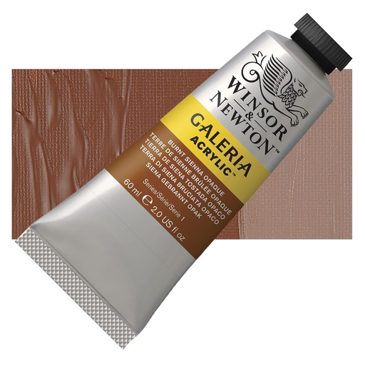 [094376985542] ACRILICO GALERIA 60ML BURNT SIENNA OPAQUE - WINSOR & NE