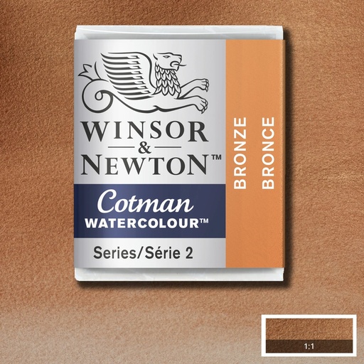 [884955090657] ACUARELA COTMAN EN PASTILLA BRONCE - WINSOR & NE