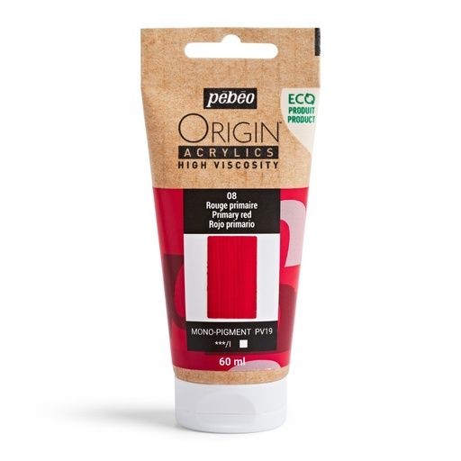 [3167868170089] ACRILICO ORIGIN 60ML PRIMARY RED