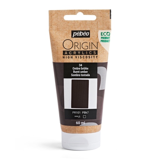 [3167868170348] ACRILICO ORIGIN 60ML BURNT UMBER